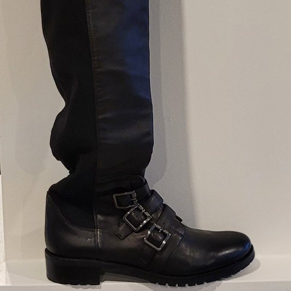 VINCE CAMUTO, New Leather boots, black, US 8 - Picture 2 of 12